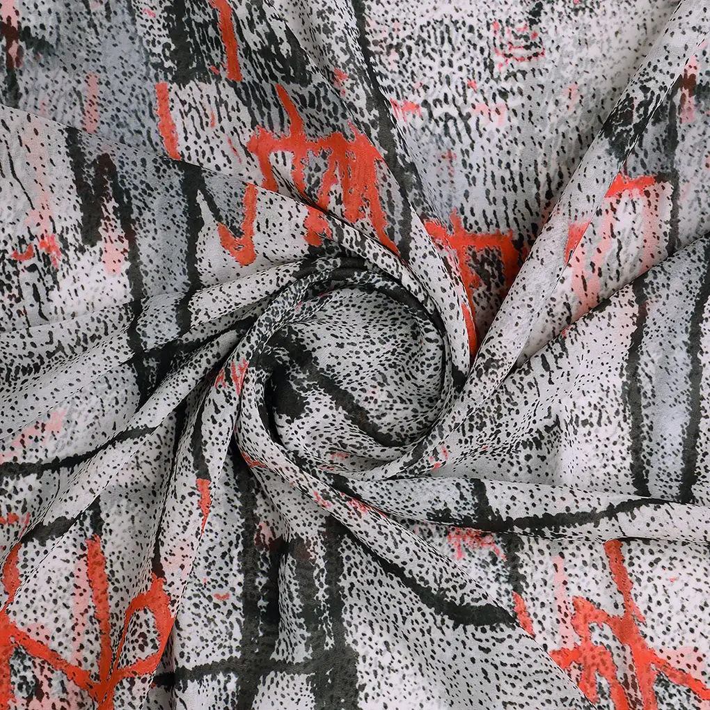 Vintage Art Of Wall Digital Printed Fabric - Weightless - Image 2