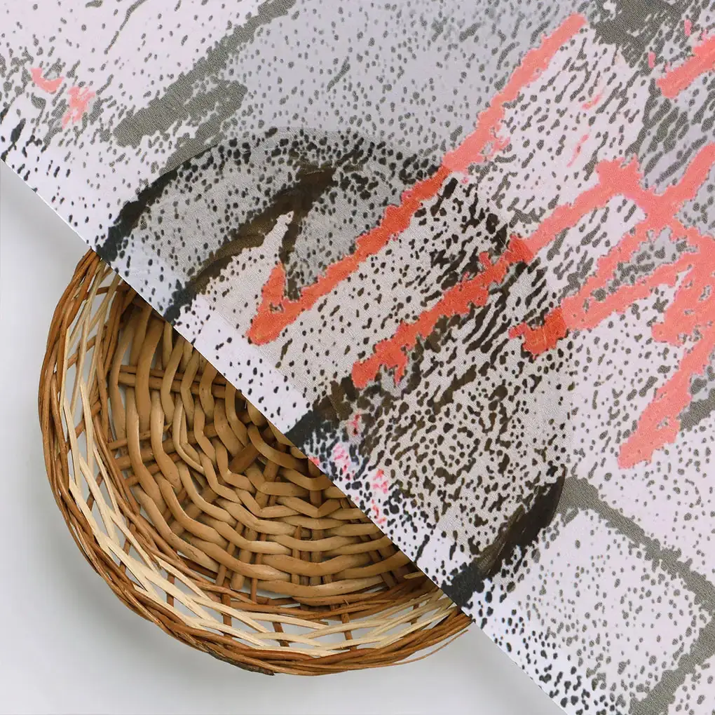 Vintage Art Of Wall Digital Printed Fabric - Weightless - Image 3