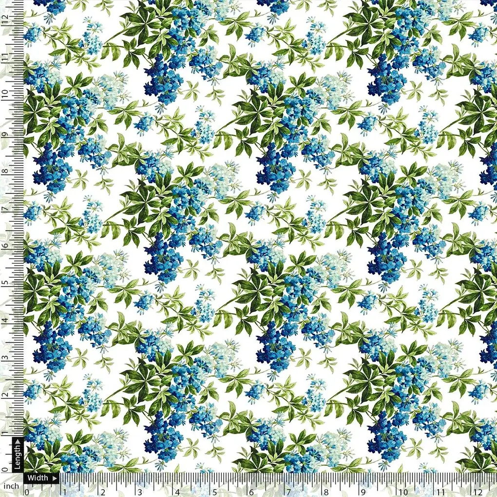Watercolour Digital Paint Art Digital Printed Fabric - Image 4
