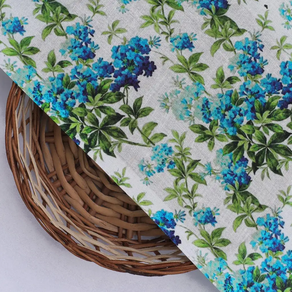 Watercolour Digital Paint Art Digital Printed Fabric - Cotton - Image 2