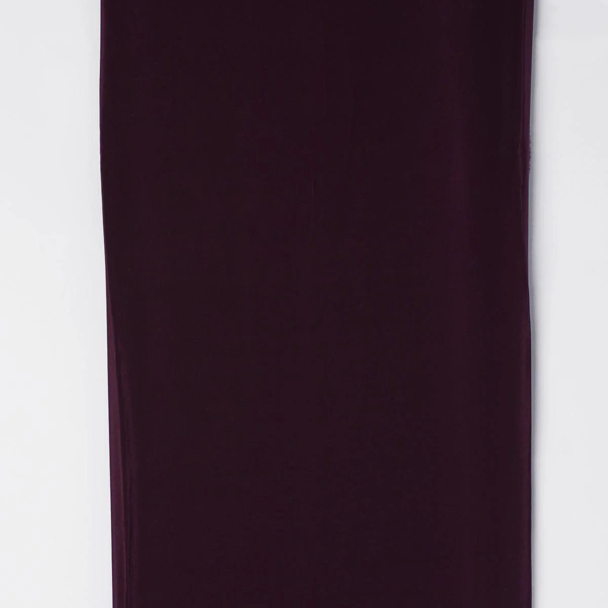 Wine Colour Natural Crepe Plain Dyed Fabric - Image 4